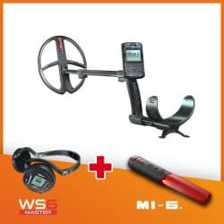 XP Déus 2 FMF 34x28cm + casque WS6 + pointer MI-6