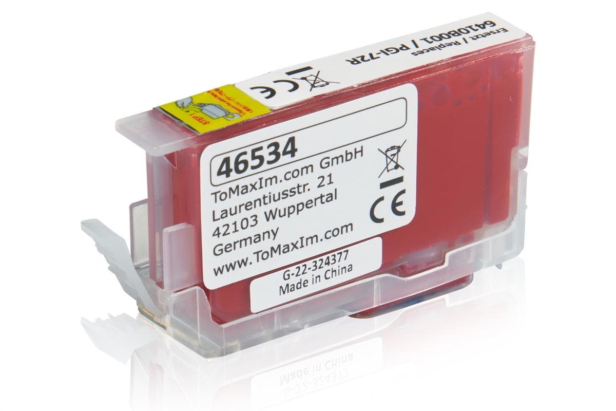 Alternative à Canon 6410B001 / PGI-72R Cartouche d'encre, rouge